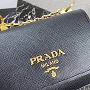 PRADA Crossbody Bag Black 1BD275 Size 22 x 14 x 6.5 cm - 3