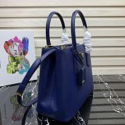 PRADA Killer Bag Blue 1BA232 Size 31 × 22.5 × 13.5 cm - 5