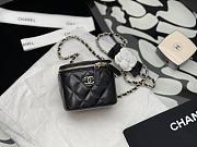 Chanel Box Bag Black/White 88020 - 1