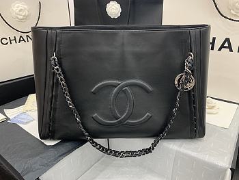 Chanel Tote Bag Black AS8473 Size 42 x 29 x 12 cm