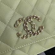 Chanel Woc Green AP1794 Size 19 cm - 3