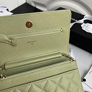 Chanel Woc Green AP1794 Size 19 cm - 2