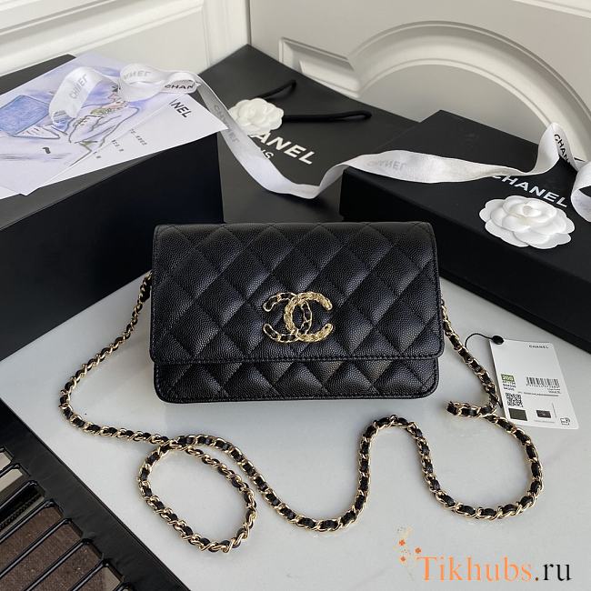 Chanel Woc Black AP1794 Size 19 cm - 1