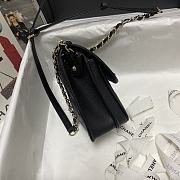 Chanel Mini Messenger Bag Black As2540 Size 17 × 13 × 6 cm - 3