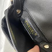 Chanel Mini Messenger Bag Black As2540 Size 17 × 13 × 6 cm - 6