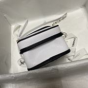 Chanel Mini Messenger Bag Black/White As2540 Size 17 × 13 × 6 cm - 6