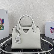 Prada Handbag White 1BA297 Size 26 x 20 x 13.5 cm - 1