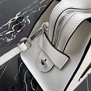 Prada Handbag White 1BA297 Size 26 x 20 x 13.5 cm - 5