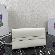 Prada Handbag White 1BA297 Size 26 x 20 x 13.5 cm - 2