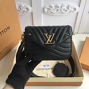 LV New Wave Multi Pochette Black M56461 Size 21 x 13 x 6.5 cm - 6