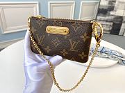 Louis Vuitton Monogram Pochette Milla PM M60095 Size 15.5 × 9.5 × 1.5 cm - 3