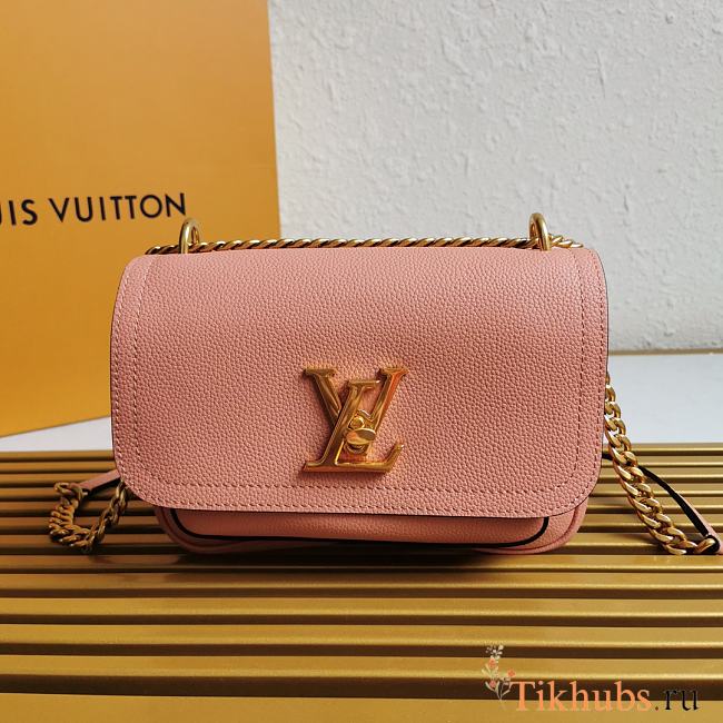 LV Lockme Chain PM Louis Vuitton Pink M57073 Size 23 x 17 x 11 cm - 1