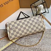 Louis Vuitton Eva Damier Azur Shoulder Bag White N55214 Size 25 x 4 x 13 cm - 5