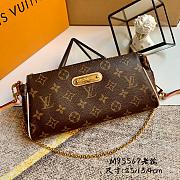 Louis Vuitton Monogram Canvas Eva Clutch M95567 Size 25 x 4 x 13 cm - 1