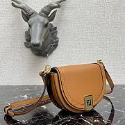 Fendi Moonlight Leather Handbag Size 21 x 9 x 14 cm - 4