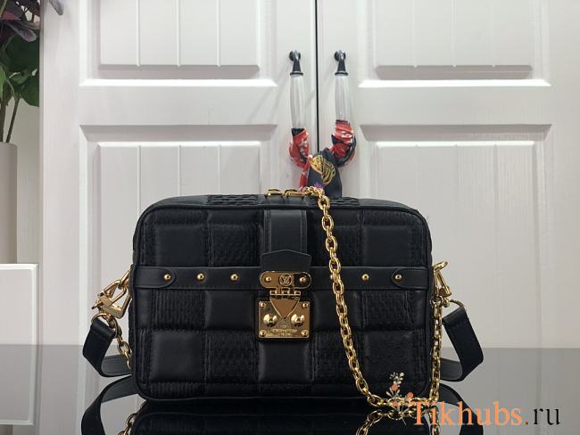 LV Troca PM H27 Handbags Black M59116 Size 22 x 15 x 6 cm - 1
