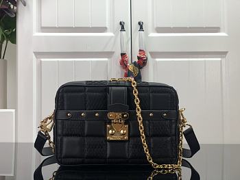 LV Troca PM H27 Handbags Black M59116 Size 22 x 15 x 6 cm