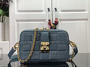 LV Troca PM H27 Handbags Fog Blue M59116 Size 22 x 15 x 6 cm - 1