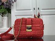 LV Troca Medium Handbag Red M59111 Size 25.5 x 17 x 7 cm - 1