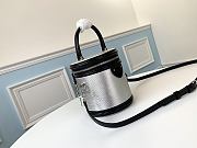 Louis Vuitton Epi Leather Cannes Silver M52226 Size 16 × 14.5 × 16 cm - 6