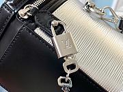 Louis Vuitton Epi Leather Cannes Silver M52226 Size 16 × 14.5 × 16 cm - 3