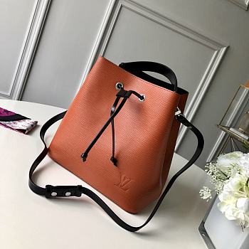 Louis Vuitton Neo Noe Shoulder Bag Orange M54369 Size 26 x 26 x 17.5 cm