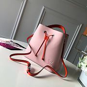 Louis Vuitton Neo Noe Shoulder Bag Pink M54369 Size 26 x 26 x 17.5 cm - 1