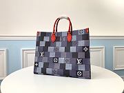 LV Onthego Tote Bags Damier Graphite Canvas M44576 Size 41 x 34 x 19 cm - 1