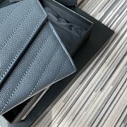 YSL Wallet Blue 437469-1 Size 19 x 9 cm - 2