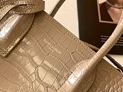 YSL Bag With Crocodile Pattern 421863 Size 26 x 20.5 x 12.5 cm - 4