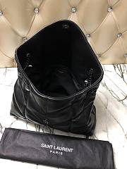 YSL LOULOU PUFFER Black 577475 Size 35 x 23 x 13.5 cm - 3