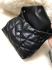 YSL LOULOU PUFFER Quilted Lambskin Bag Black 577476 Size 29 x 17 x 11 cm - 6