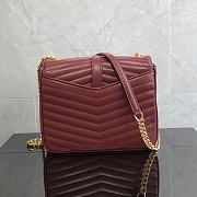 YSL Chain Bag Red 532662 Size 17 x 15 x 6 cm - 6