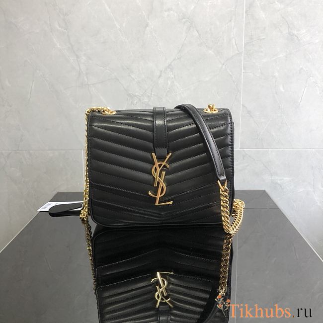 YSL Chain Bag Black 532662 Size 17 x 15 x 6 cm - 1