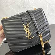 YSL Chain Bag Black 532662 Size 17 x 15 x 6 cm - 2