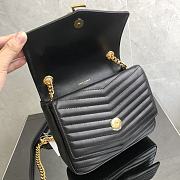 YSL Chain Bag Black 532662 Size 17 x 15 x 6 cm - 5