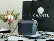 Chanel Box Bag Blue 99077 Size 15 x 10 x 11 cm - 6