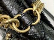 Chanel Flap Bag Cowhide Black Size 17 x 25 x 8 cm - 2