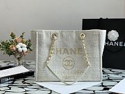 Chanel Beach Bag White Size 34 - 1