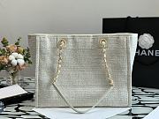 Chanel Beach Bag White Size 34 - 4