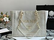 Chanel Beach Bag White Size 34 - 3