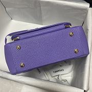 Chanel Messenger Bag Purple 93749 Size 19 x 7 x 14 cm - 4