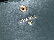 Chanel CC Small Wallet Blue 84447 Size 15 cm - 6