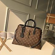 Louis Vuitton Flower Tote Monogram Padlock Black M43550 Size 34 × 24 × 13 cm - 1