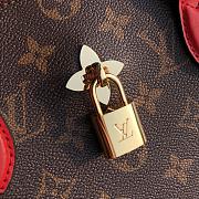 Louis Vuitton Flower Tote Monogram Padlock Black M43553 Size 34 × 24 × 13 cm - 6