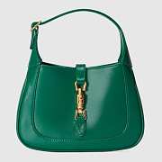 Jackie 1961 Mini Shoulder Bag White Leather Green 637091 Size 19x13x3 cm - 6