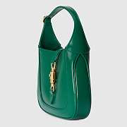 Jackie 1961 Mini Shoulder Bag White Leather Green 637091 Size 19x13x3 cm - 5