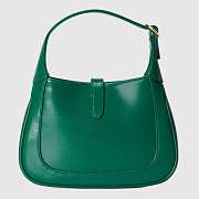 Jackie 1961 Mini Shoulder Bag White Leather Green 637091 Size 19x13x3 cm - 2