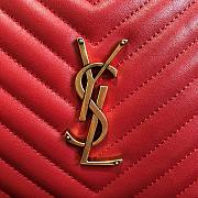 YSL Lou Camera Bag Red 520534 Size 23 x 16 x 6 cm - 4