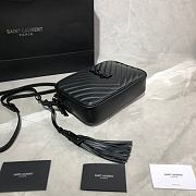 YSL Lou Camera Bag Full Black 520534 Size 23 x 16 x 6 cm - 4